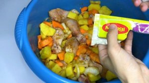 КУРИНЫЕ НОЖКИ С КАРТОШКОЙ. СОЧНАЯ КУРОЧКА В ДУХОВКЕ рецепты