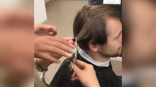 ?NATALI KULINICH studio & school NOVIALE ? Филировка мужской стрижки Техника NOVIALE ВИДЕО - УРОК смотреть онлайн