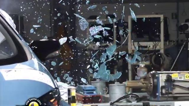 Euro NCAP | Renault ZOE | 2013 | Crash test смотреть онлайн