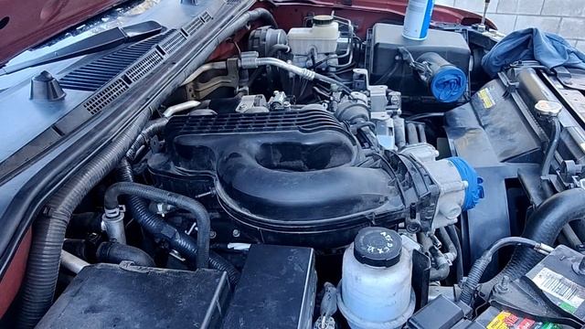 Nissan Frontier Makeover Part 4 = Intake Spacer And Sparkplugs -  Final Assembly