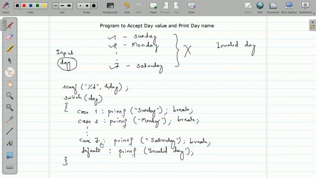 35 - Program to print Day of Week using Switch смотреть онлайн