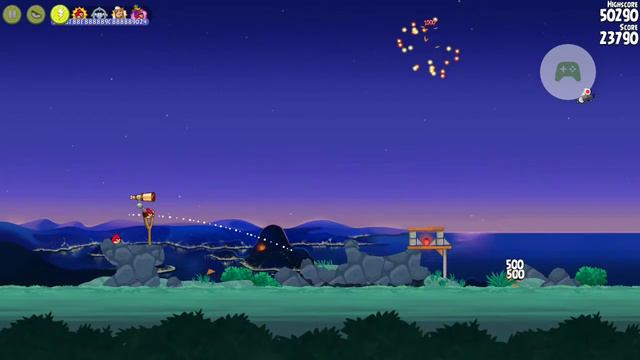 Angry Birds Rio Level 1 Rocket Rumble Walkthrough 3 Star смотреть онлайн