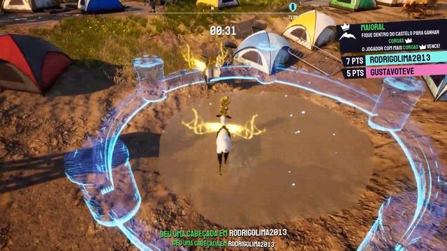MINHA CABRA MALUCA VIROU UM HUMANO no Goat Simulator 3! смотреть онлайн