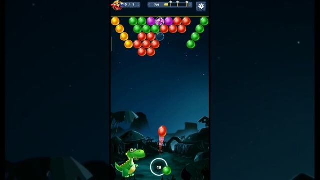 Bubble Shooter ( PRIMITIVE BUBBLE) Game Level 11-15 @Ms Gamer смотреть онлайн