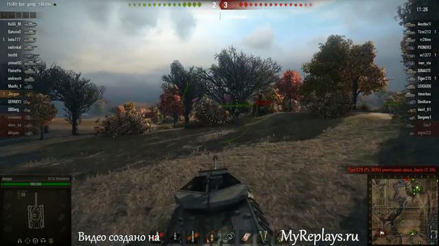 WOT: Хайвей - M10 Wolverine - 2 фрага смотреть онлайн