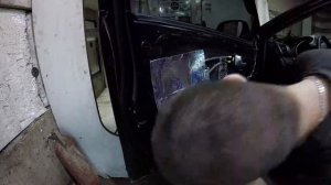 Шумоизоляция передних дверей Киа Рио 3. Kia Rio 3 noiseoff.