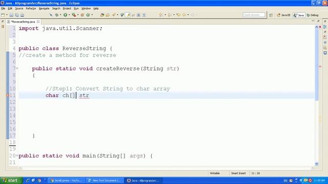 How to Reverse a String in Java смотреть онлайн