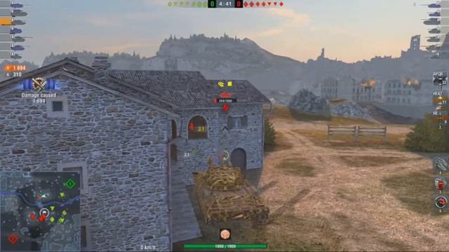 Progetto M40 Mod. 65 | 5.473 Damage | World of Tanks Blitz смотреть онлайн