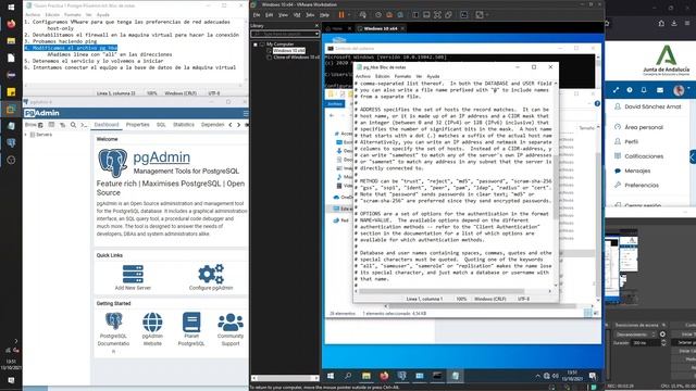 PostgreSQL Windows Acceso David Sanchez смотреть онлайн