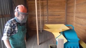 Переработка кусковых отходов на РДМ-600