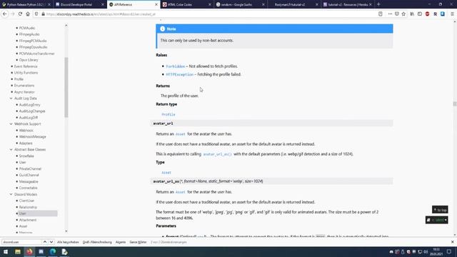 Python Discord Bot erstellen #013 Userinfo смотреть онлайн