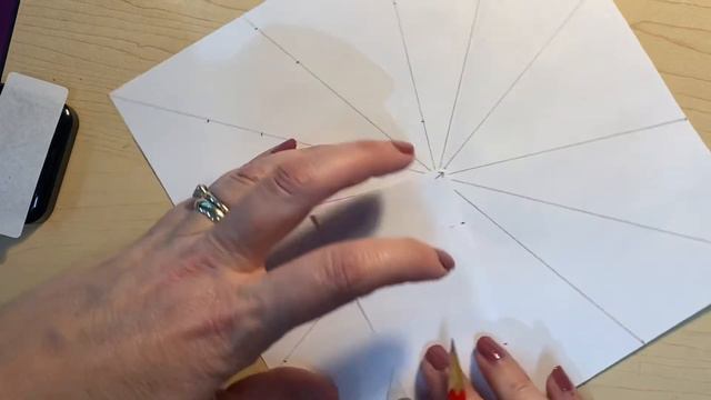 How to make a geometric design for a mandala with no compass. смотреть онлайн