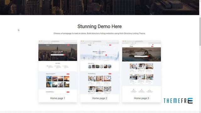 Kutir - Directory Listing WordPress Theme смотреть онлайн