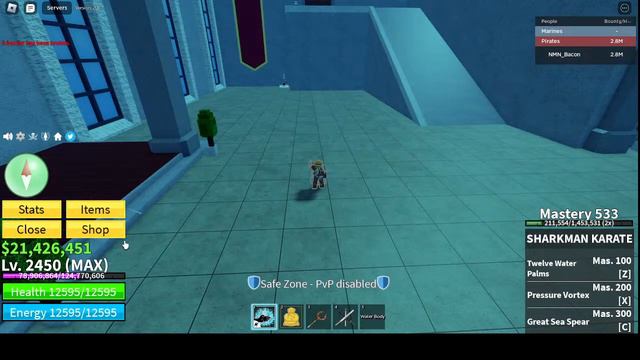 playing blox fruit and bedwar!! trying to get the soul GUITAR!! смотреть онлайн