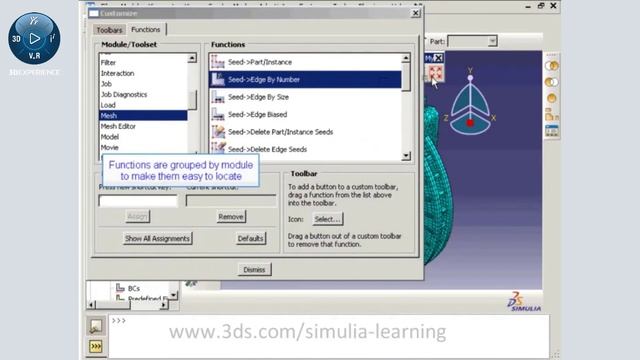 Toolbars & Keyboard Shortcuts | SIMULIA Abaqus CAE Tips & Tricks смотреть онлайн
