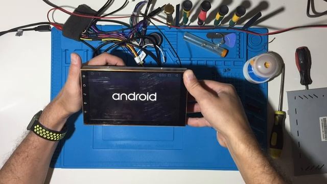 Ремонт универсальной 2 Din Android автомагнитолы смотреть онлайн