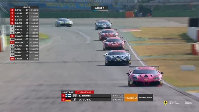 Ferrari Challenge Europe Trofeo Pirelli - Hockenheimring, Race 1
