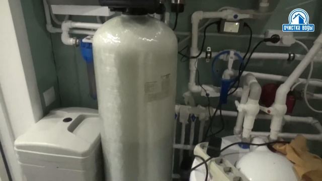 Очистка воды из колодца фильтром комплексной очистки и УФ-обеззараживателем смотреть онлайн