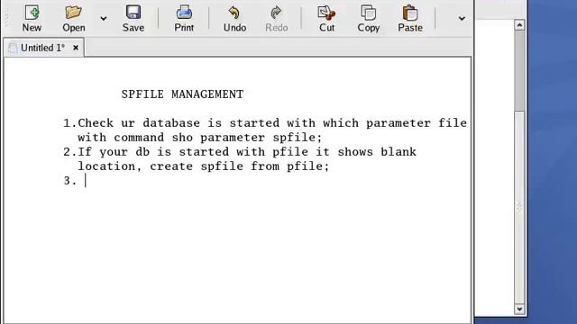 DB management with SPFILE смотреть онлайн