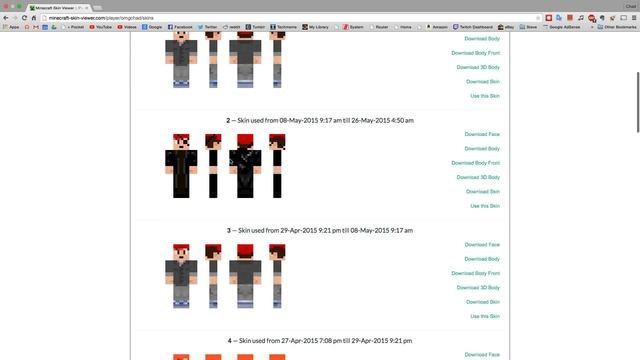 Get Old Minecraft Skins Back In Minecraft