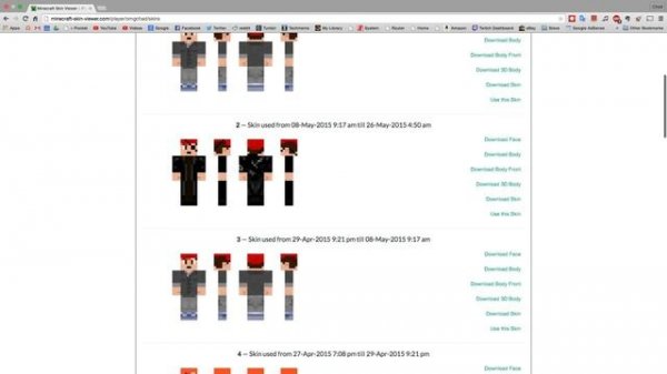 Get Old Minecraft Skins Back in Minecraft