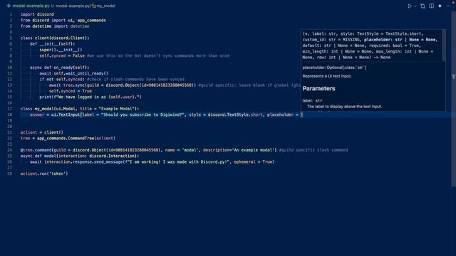 Discord MODALS In Discord.py Are Here!