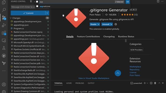 Generate a .gitignore file in VS Code смотреть онлайн