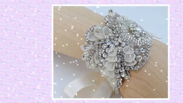 Свадебные аксессуары из бисера и бусин. Часть 3 смотреть онлайн