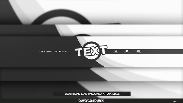 FREE GFX: Free Photoshop Banner Template: Clean 2D Gray Banner Design смотреть онлайн