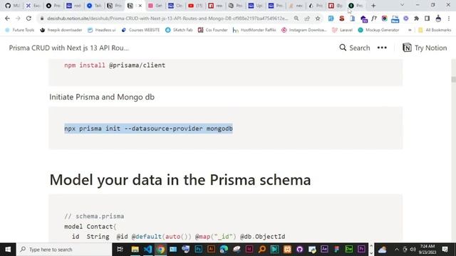 Next.js 13 CRUD: Setting Up Prisma and Creating Contacts (POST API ENDPOINT) #02 смотреть онлайн