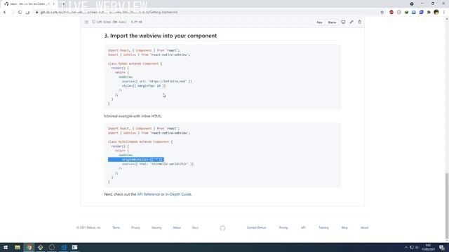 Tutorial React Native Webview смотреть онлайн