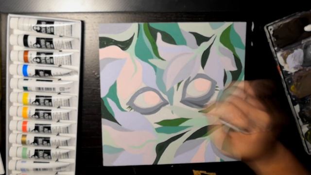 ПРОБУЕМ АКРИЛОВУЮ ГУАШЬ TURNER! смотреть онлайн