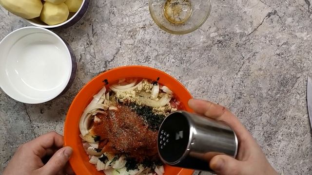 Домашний ужин для всей семьи 