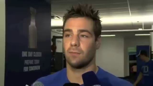 Post Game Interviews after Canucks Lose to Stars смотреть онлайн