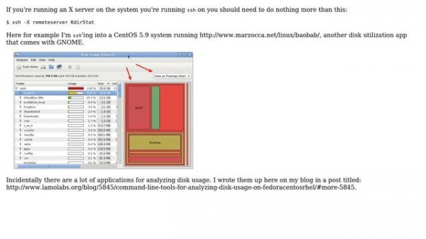 Unix & Linux: Can I use KdirStat over SSH? (6 Solutions!!)