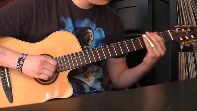 Mean Old World cover ( Eric Clapton & Duane Allman slide guitar version ) смотреть онлайн