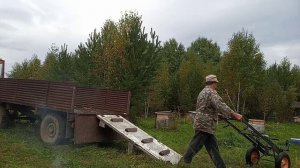 VID  Погрузка   пчелосемей   своими   силами   с   помощью  апилифта .