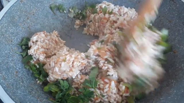 Долма (Перец фаршированный без мяса) смотреть онлайн