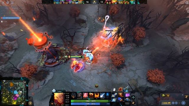 НОВАЯ ИМБА? МАГИЧЕСКАЯ ЛИНА ВЕРНУЛАСЬ В 7.34?LINA DOTA 2 смотреть онлайн
