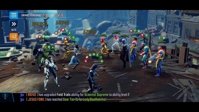 Scientist Supreme KEY to Consistent Doom 2.3 Node 1 One Shots | Doom II Raids | Marvel Strike Force смотреть онлайн