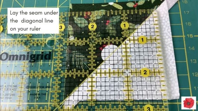 Quilt Block Tutorial - Christmas Tree Block смотреть онлайн