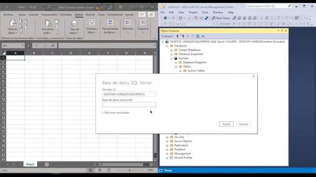 Practica 3 Como exportar desde SQL a Excel смотреть онлайн