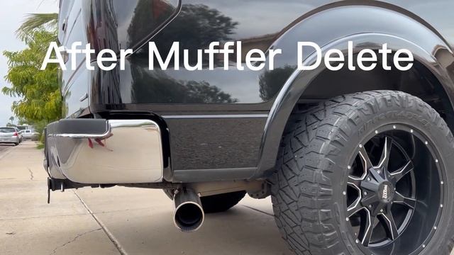 How a muffler delete sounds on a 5.0 Coyote Engine | My 2011 F150 Lariat | More Mods Series смотреть онлайн