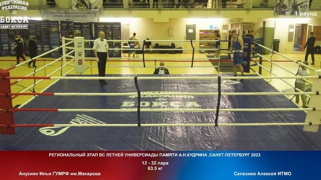 32 63.5 кг Анускин Илья ГУМРФ им.Макарова Селезнев Алексей ИТМО
