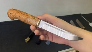 Обзор ножа «Походный» из кованой Х12МФ для охоты и рыбалки