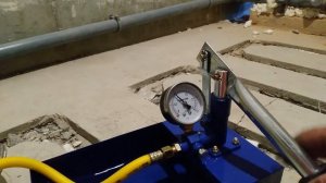 Опрессовка или гидравлическое испытание системы водопровода