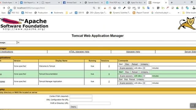 Deploy ORDS on Apache Tomcat in Oracle APEX 19.1 [Arabic] смотреть онлайн