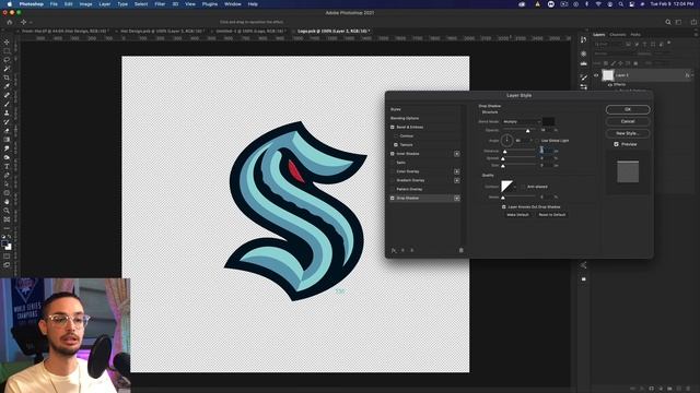 How to Make a Realistic Patch Logo Badge in Photoshop CC 2021 + Download смотреть онлайн