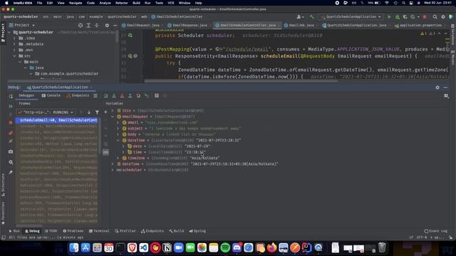 Spring Boot Quartz Scheduler Tutorial 9 - Testing application using Postman (Final Part) смотреть онлайн