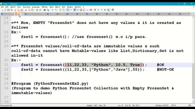 Python FrozenSet Collection | Python Empty FrozenSet Collection | Python Immutable FrozenSet | #107 смотреть онлайн